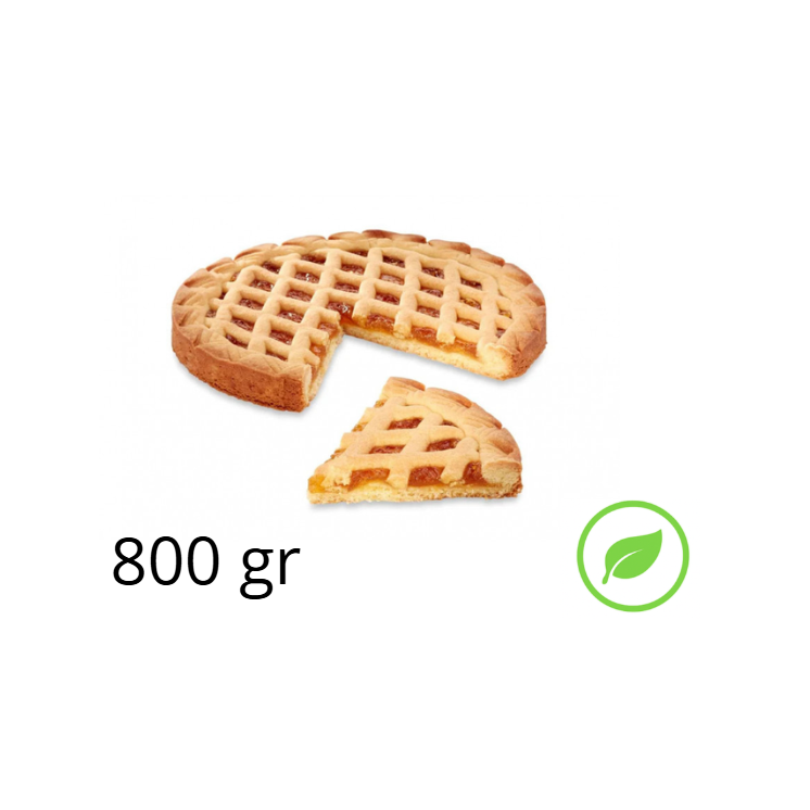 Crostata Albicocca Al Burro Bio GR 800