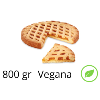 Crostata Vegana Albicocca Bio GR 800