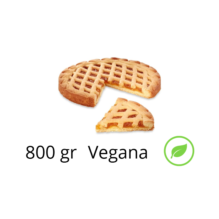 Crostata Vegana Albicocca Bio GR 800