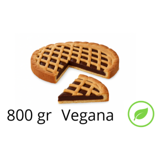 Crostata Vegana Cioccolato Bio GR 800