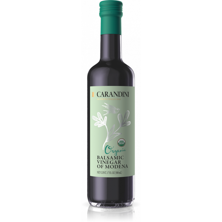 CARANDINI MODENA ITALIA 1641 FOGLIA ARGENTO BORDOLESE 6X500ML - ACETO BALSAMICO DI MODENA IGP BIOLOGICO