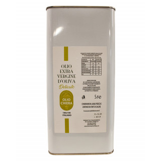 OLIO EVO DELICATO IN LATTE DA 5 LT