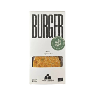 BURGER MEDITERRANEO TOFU CAPPERI E OLIVE BIO  200gr