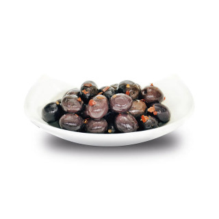 OLIVE NERE PICCANTI IN O.D.S. 2 KG