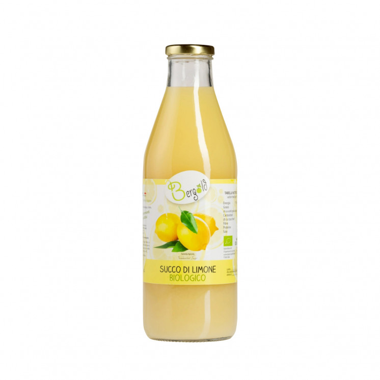 SUCCO DI LIMONE BIO 1L X 12