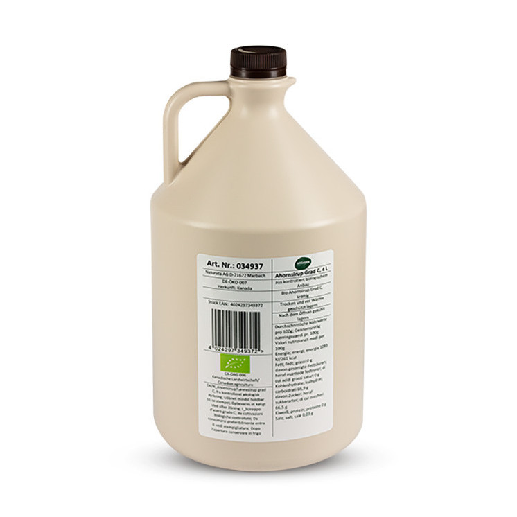 Naturata Sciroppo di Acero Grado C 4LT