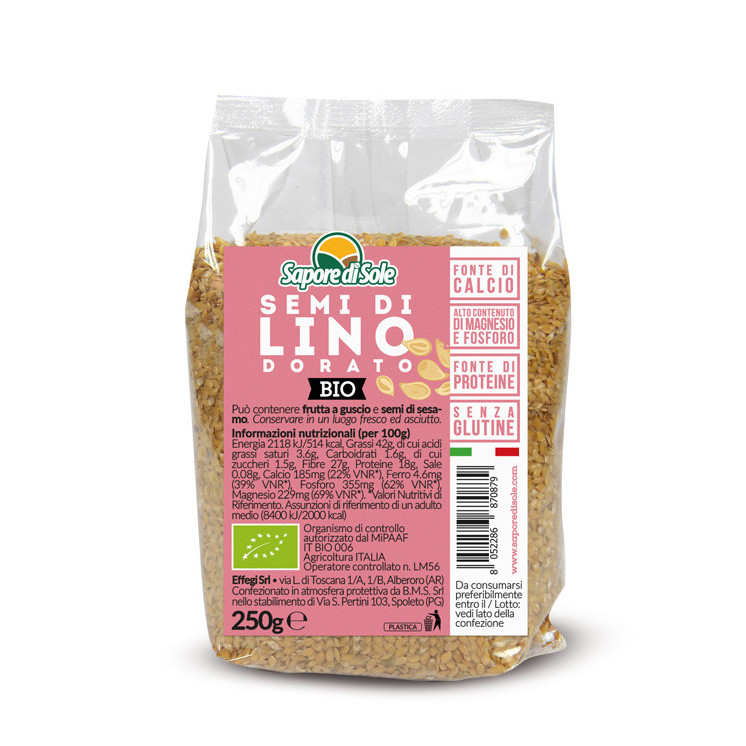 Semi di Lino Dorato 250g x 6pz