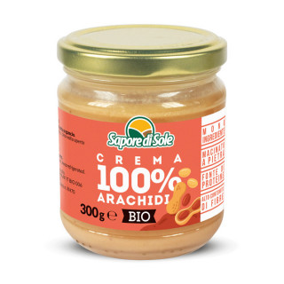 100% Crema di Arachidi  300g x 6pz