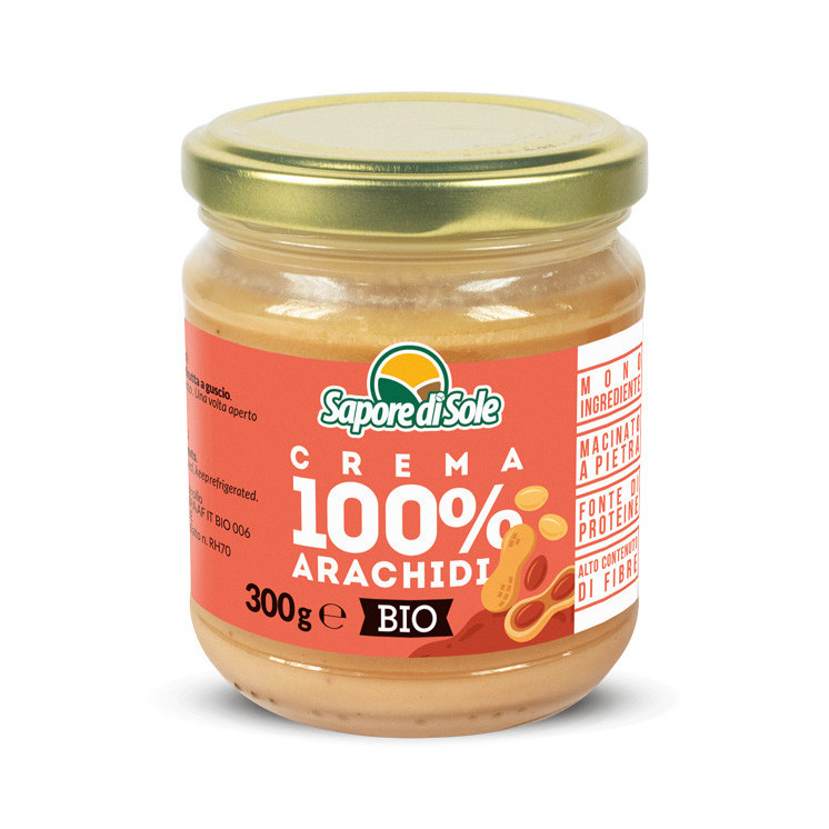 100% Crema di Arachidi  300g x 6pz