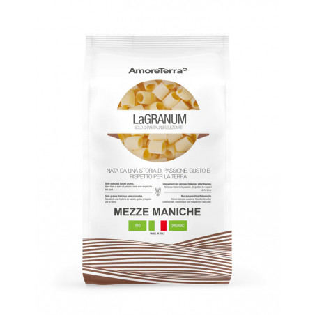 Pasta Grano Duro Mezze Maniche Granum Bio GR 500x12