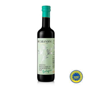 CARANDINI MODENA ITALIA 1641 EMILIO BIO ARGENTO FEDI BIANCA 6X250ML - ACETO BALSMICO DI MODENA IGP BIOLOGICO