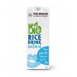 BIO RICE DRINK NATURAL 1000 ML X 6