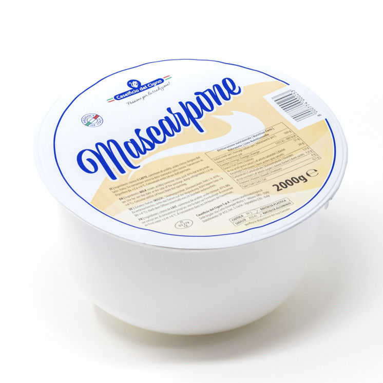 Mascarpone Cigno Ciotola Kg. 2