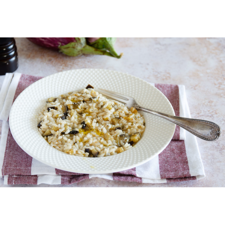 RISOTTO MELANZANE E TIMO