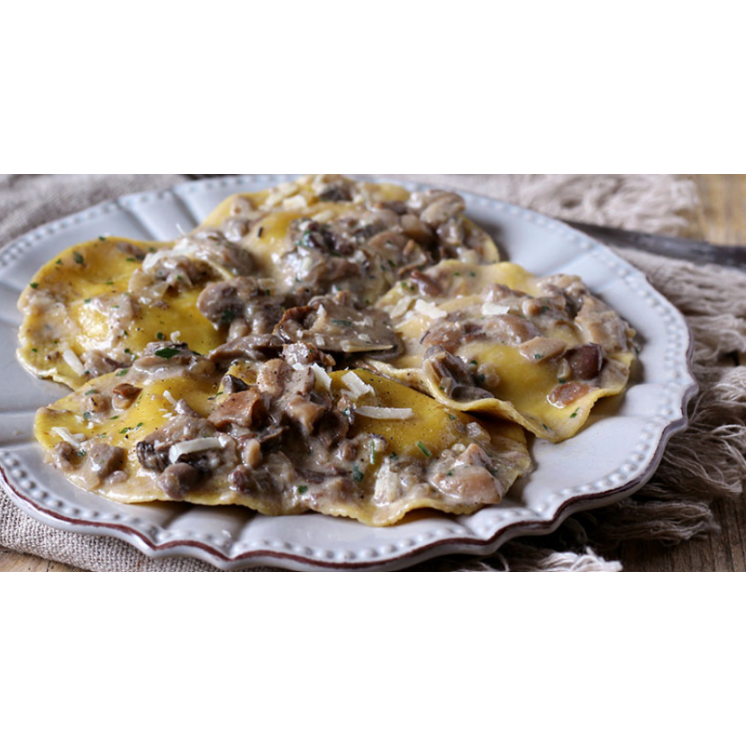 RAVIOLI DI CARNE AI FUNGHI 250GR