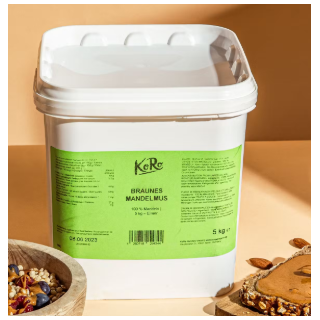Crema di mandorle scura barattolo 5 kg