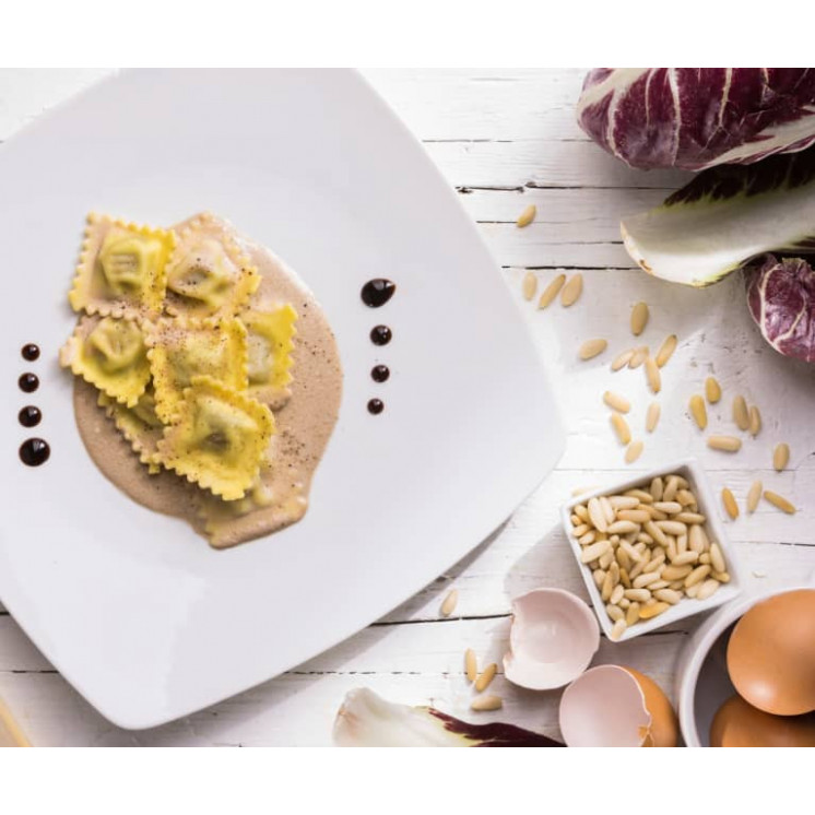 TORTELLI DI MAGRO IN CREMA DI RADICCHIO 300GR