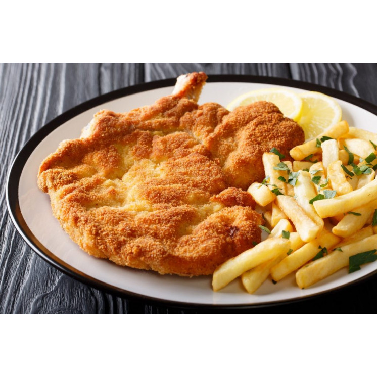 Cotoletta di pollo con Patate 250gr x 6 pezzi