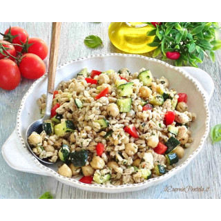 Insalata di Farro con Verdure e Ceci 250gr x 6 pezzi