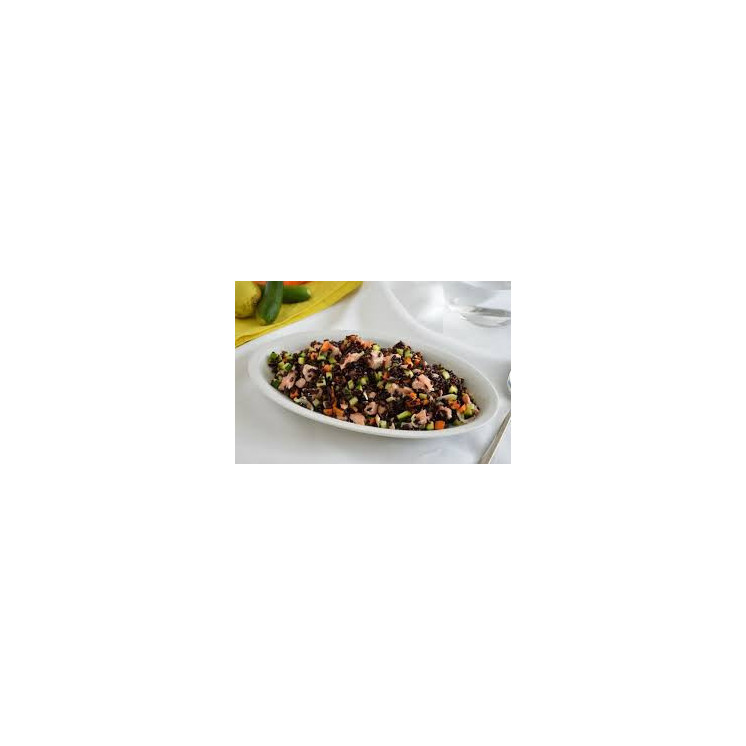 Riso Venere con Verdure e Mazzancolle 250gr x  6 pezzi