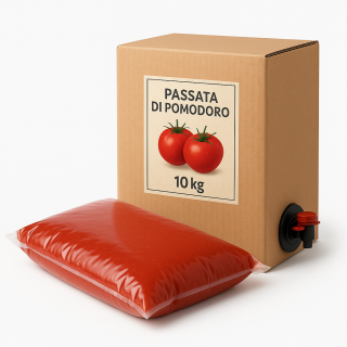 Passata Pomodoro Bio In Sacchetti KG 10