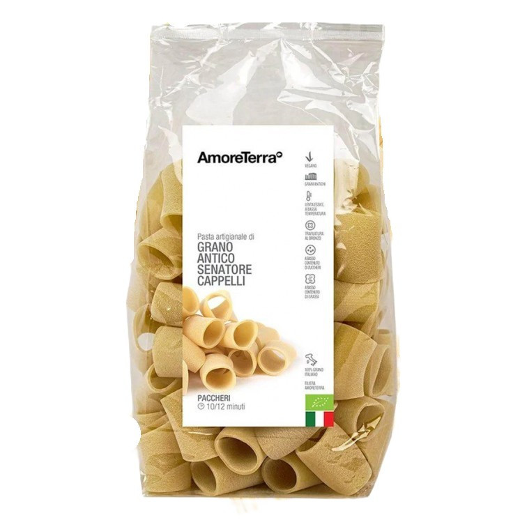 Pasta Senatore Cappelli Paccheri Lisci Bio GR 500
