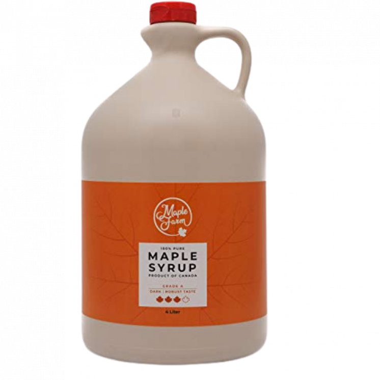 Sciroppo di Acero Grado A Dark Color 4LT