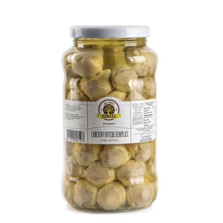Carciofi interi semplici ML 3100