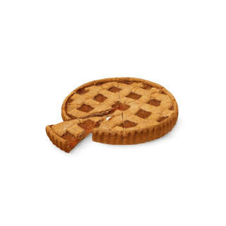 Crostata Vegana Albicocca Bio GR 800