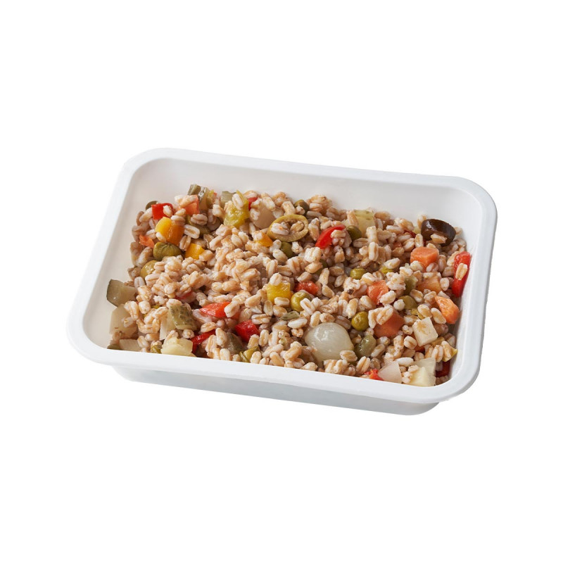 Insalata Di Farro Con Verdure E Ceci GR 250x6 Insalata Di Farro Con Verdure E Ceci GR 250x6