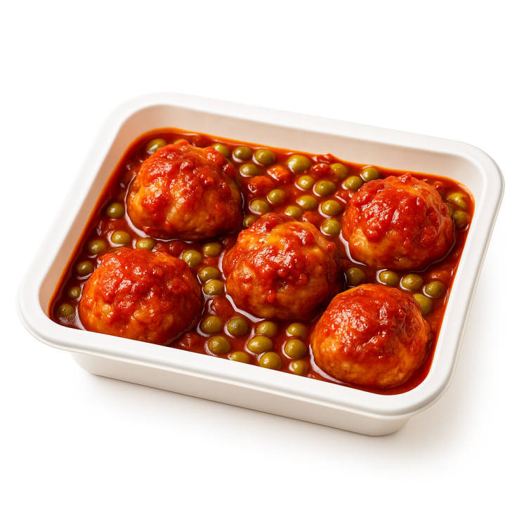 Polpette Al Sugo Con Piselli GR 300x6